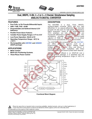 ADS7863IRGERG4 datasheet  